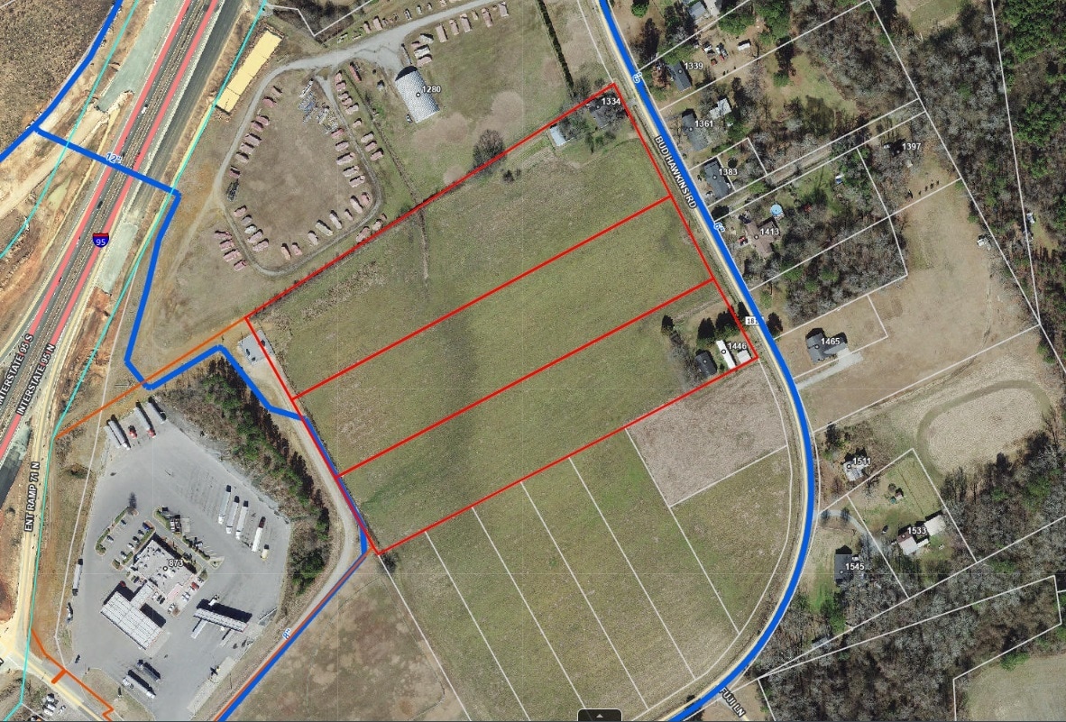 1334-1446 Bud Hawkins Rd, Dunn, NC for sale Aerial- Image 1 of 2