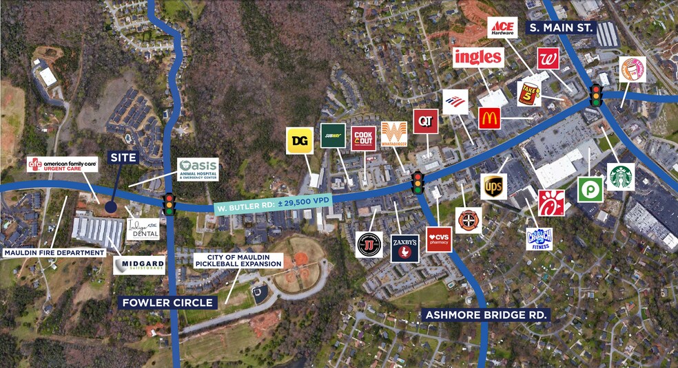 935-W Butler Road, Greenville, SC for sale - Primary Photo - Image 1 of 3