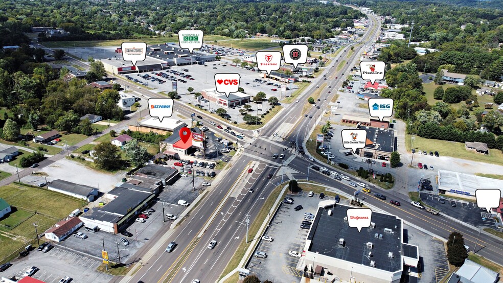 5327 Clinton Hwy, Knoxville, TN for sale - Aerial - Image 3 of 17