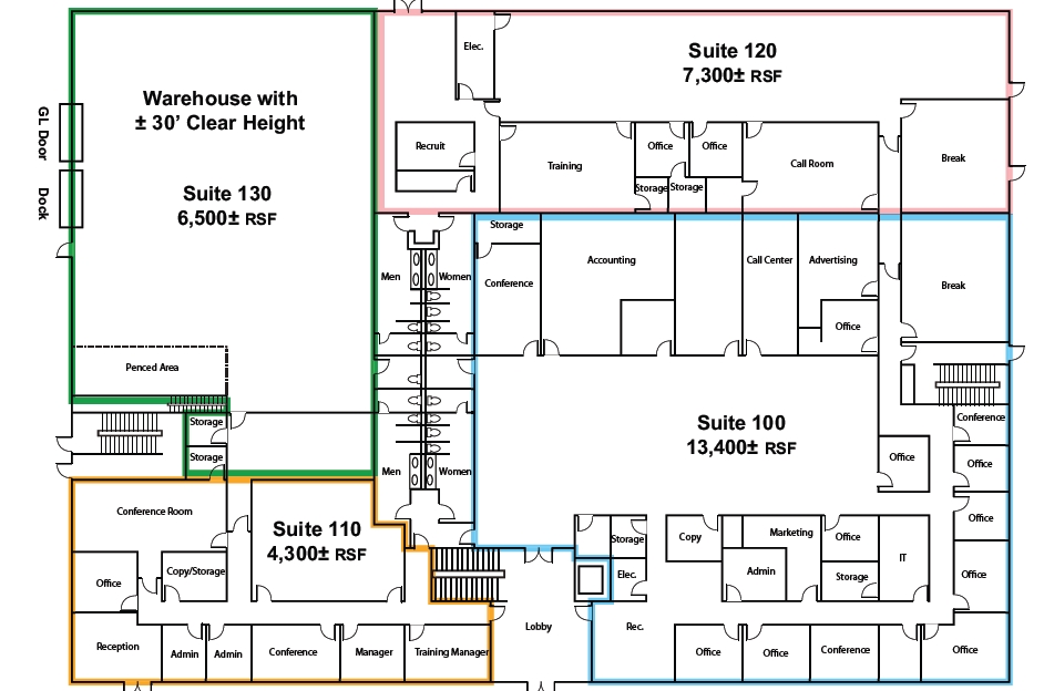 2440 Gold River Rd, Rancho Cordova, CA for lease Floor Plan- Image 1 of 1