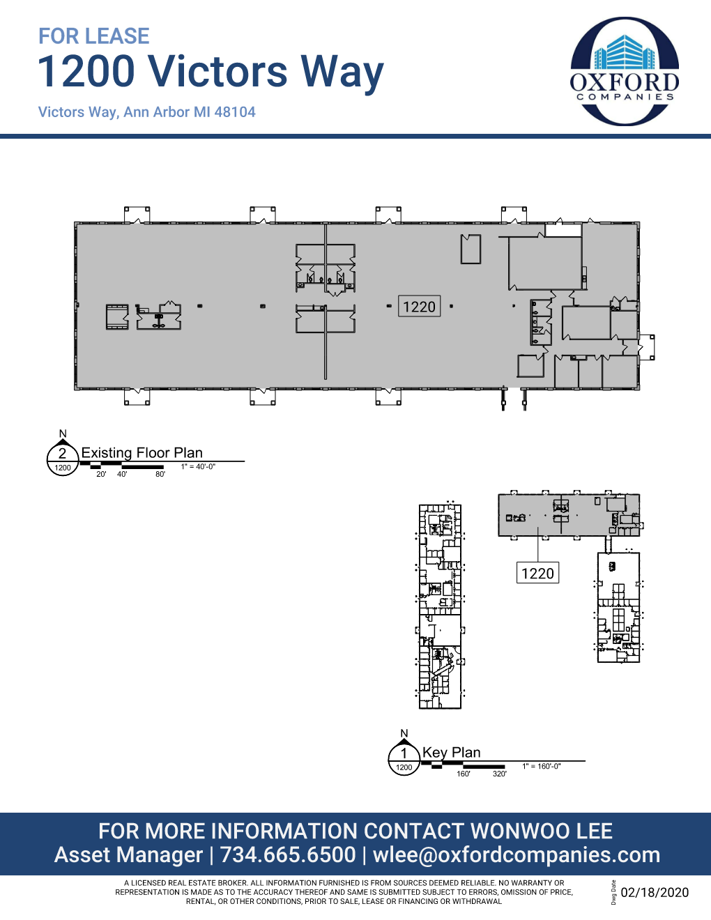 1300 Victors Way, Ann Arbor, MI for lease Floor Plan- Image 1 of 5