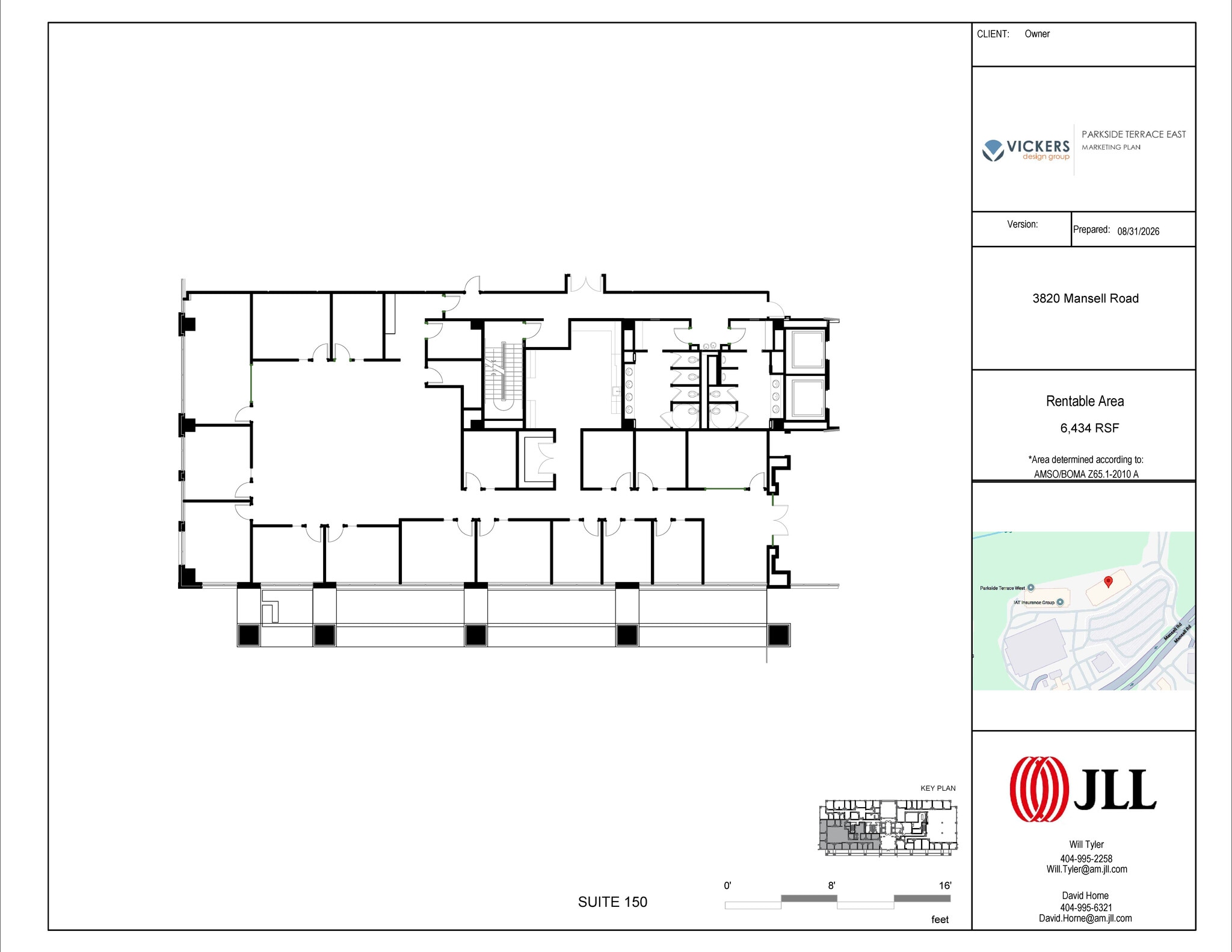 3780 Mansell Rd, Alpharetta, GA for lease Floor Plan- Image 1 of 1