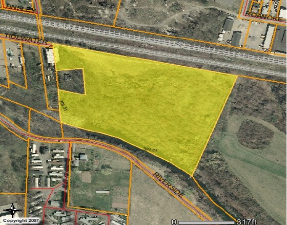 Tidewater Street and Mill Lane, Salem, VA for sale - Primary Photo - Image 1 of 1