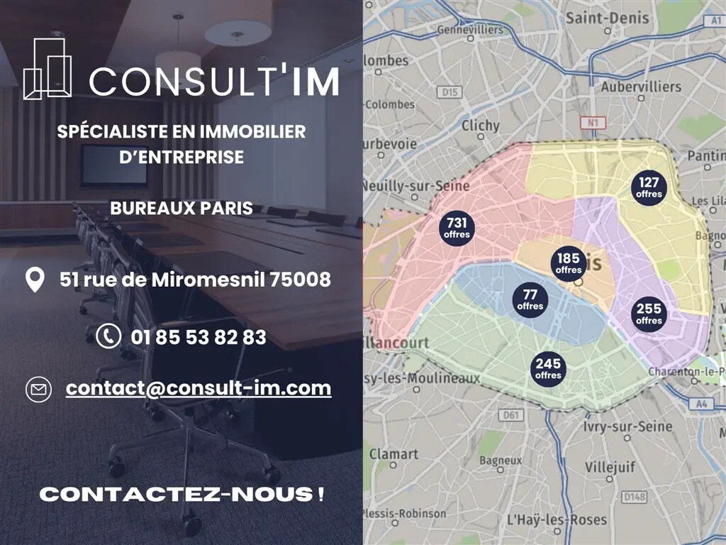 Office in Montreuil for lease Building Photo- Image 1 of 3