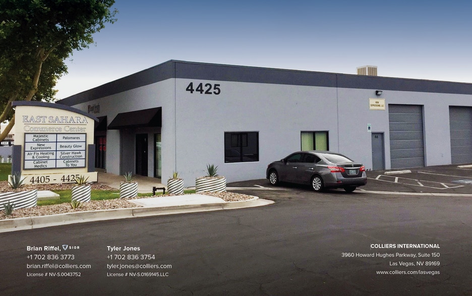 4405 E Sahara Ave, Las Vegas, NV for lease - Building Photo - Image 1 of 1
