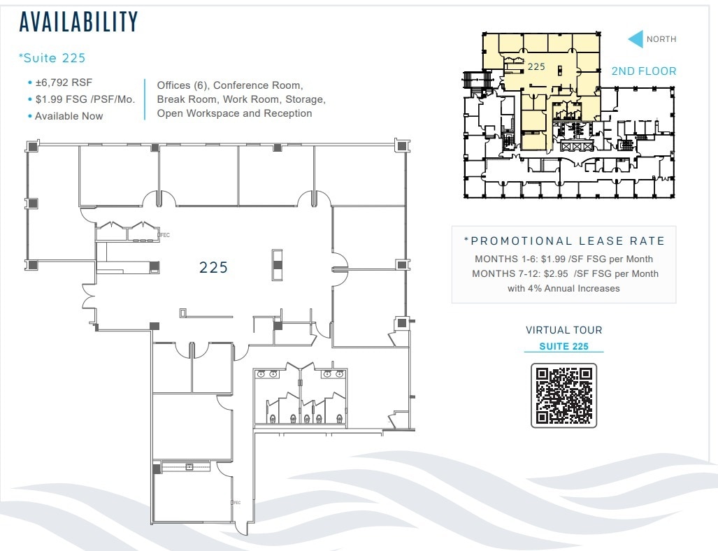 7979 Ivanhoe Ave, La Jolla, CA for lease Floor Plan- Image 1 of 1