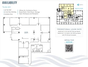 7979 Ivanhoe Ave, La Jolla, CA for lease Floor Plan- Image 1 of 1