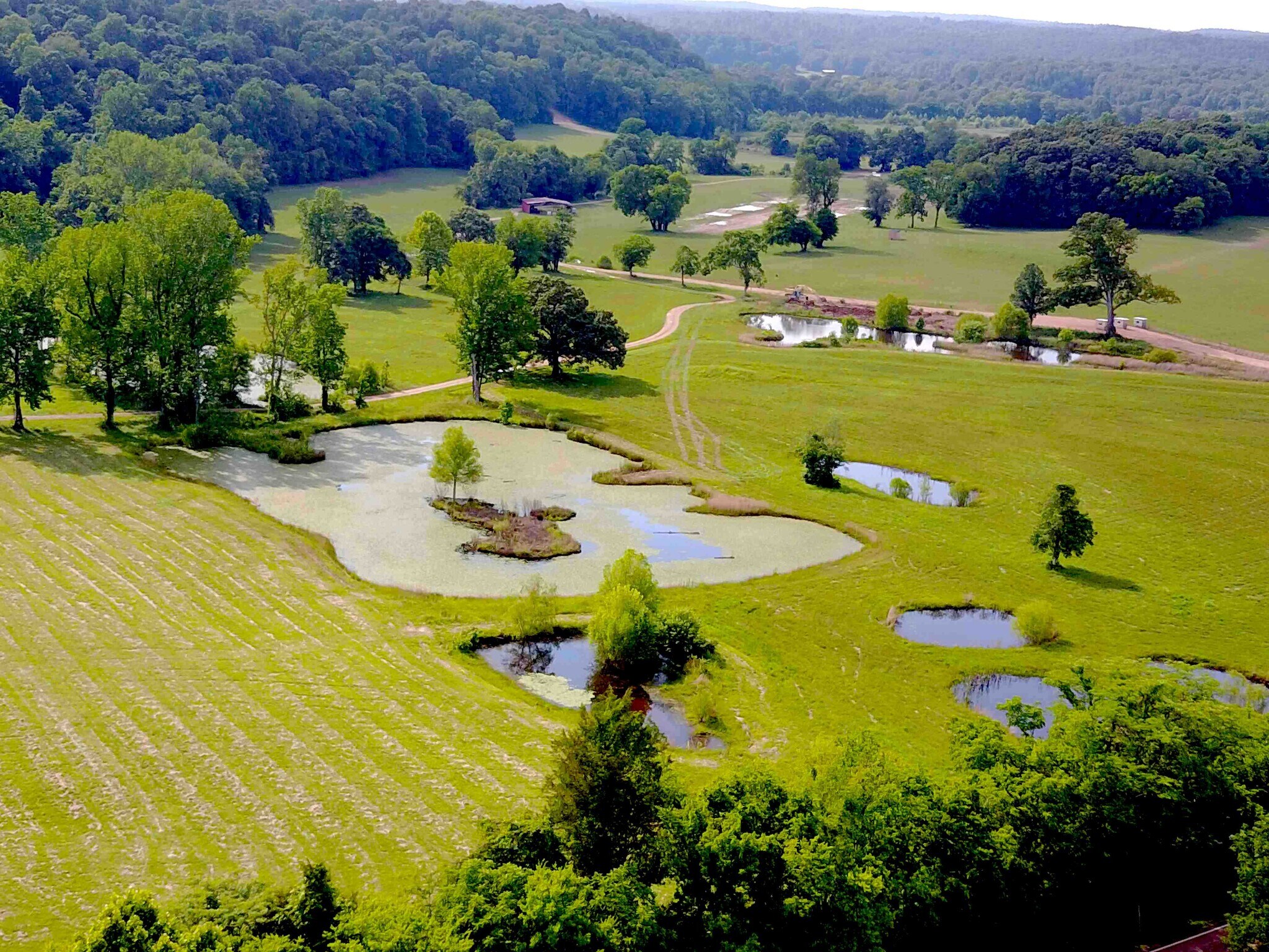 3301 Natural Bridge Rd, Waynesboro, TN for sale Aerial- Image 1 of 1
