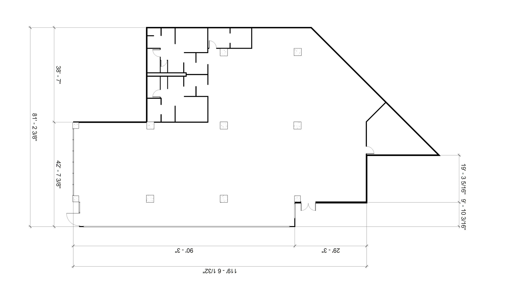 100 Lincoln Sq, Urbana, IL for lease Floor Plan- Image 1 of 1