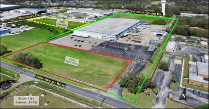 4006 N Airport Rd, Plant City, FL - AERIAL map view - Image1