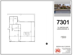 7301-7337 N Lincoln Ave, Lincolnwood, IL for lease Floor Plan- Image 1 of 5