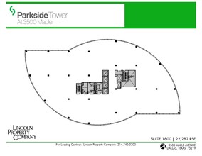 3500 Maple Ave, Dallas, TX for lease Floor Plan- Image 1 of 1