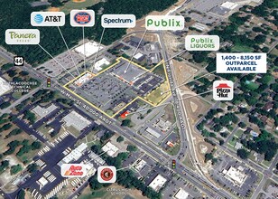 1012 W Main St, Inverness, FL - AERIAL  map view