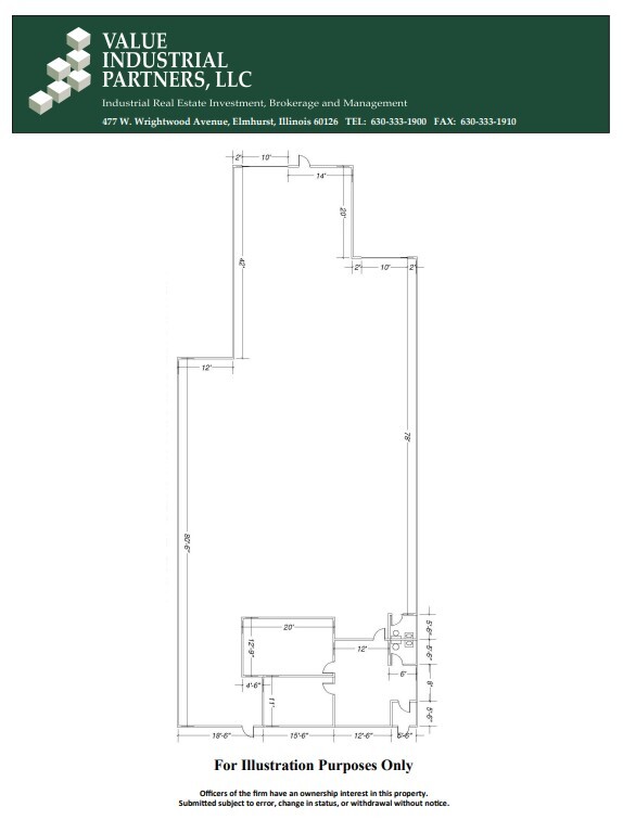 10053-10075 S 76th Ave, Bridgeview, IL for lease Floor Plan- Image 1 of 1