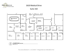 1610 Medical Dr, Pottstown, PA for lease Floor Plan- Image 1 of 1