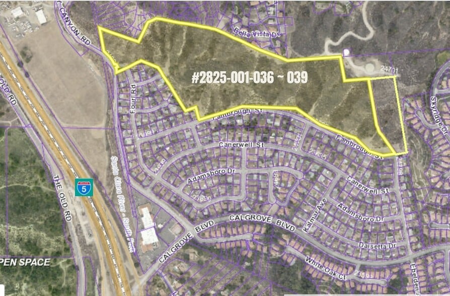 Highway 5, Santa Clarita, CA for sale - Aerial - Image 1 of 7