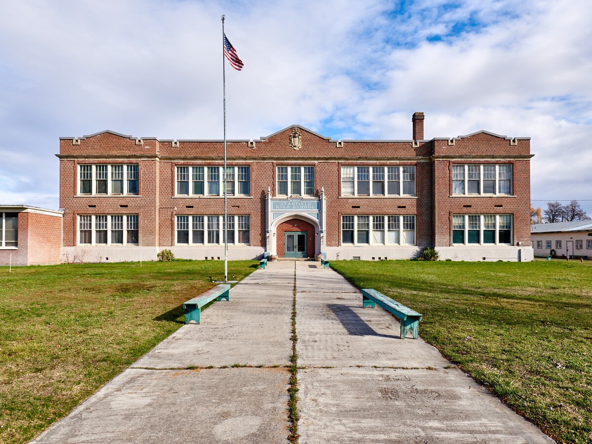 600 E Coe Ave, Stanfield, OR 97875 Historical Stanfield High School