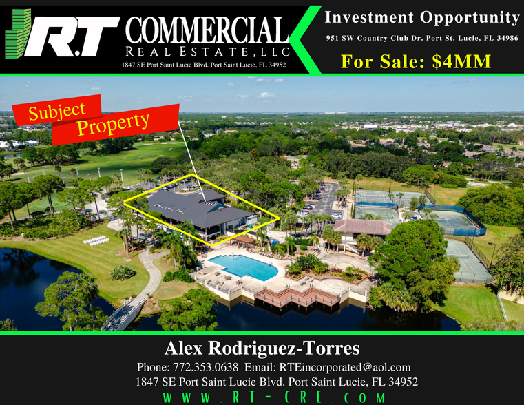 951 SW Country Club Dr, Port Saint Lucie, FL for sale - Building Photo - Image 1 of 10