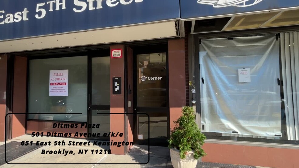 501 Ditmas Ave, Brooklyn, NY for lease - Commercial Listing Video - Image 2 of 29