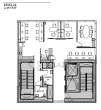 106 W 56th St, New York, NY for lease Floor Plan- Image 1 of 9