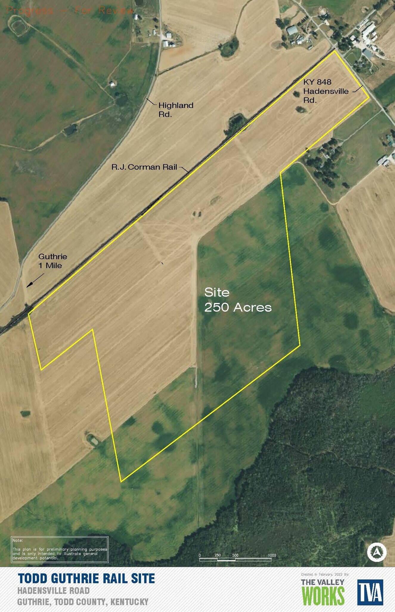1445 Hadensville Rd, Guthrie, KY 42234 South Todd Co. Rail Site