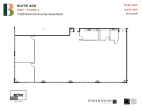 11325 N Community House Rd, Charlotte, NC for lease Floor Plan- Image 1 of 1