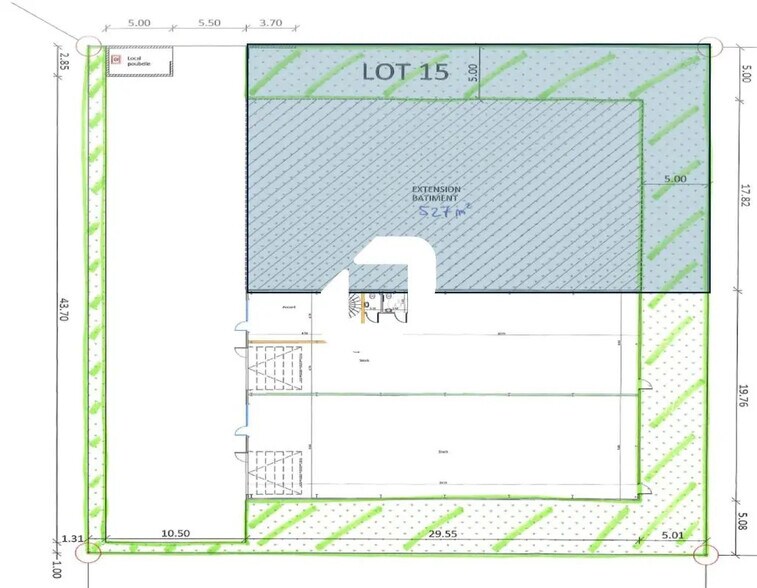 24 Rue Benjamin Silliman Jr., Vendenheim for sale - Site Plan - Image 3 of 3