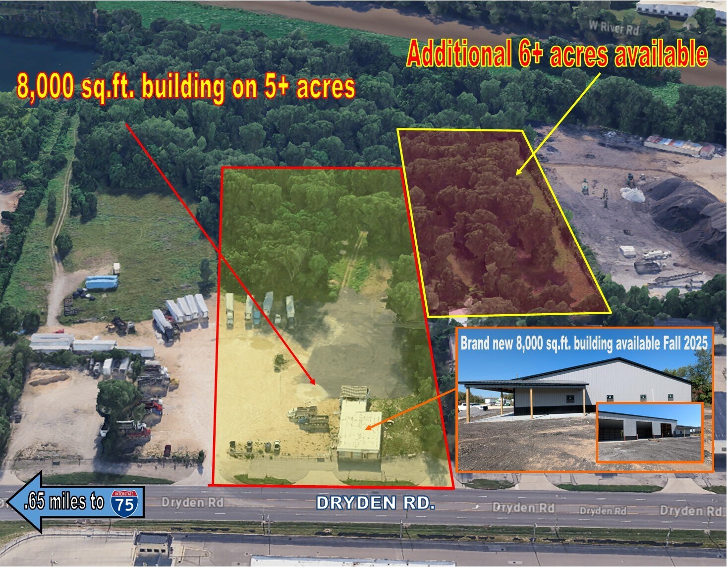 2075 Dryden Rd, Moraine, OH for lease Building Photo- Image 1 of 4