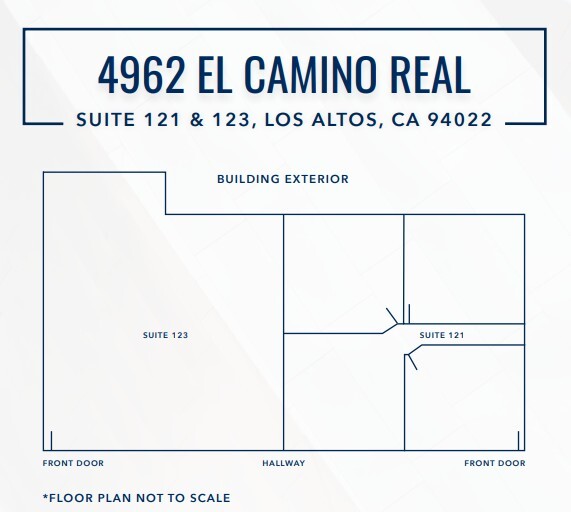 4962 El Camino Real, Los Altos, CA for lease Floor Plan- Image 1 of 1
