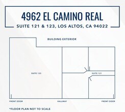 4962 El Camino Real, Los Altos, CA for lease Floor Plan- Image 1 of 1