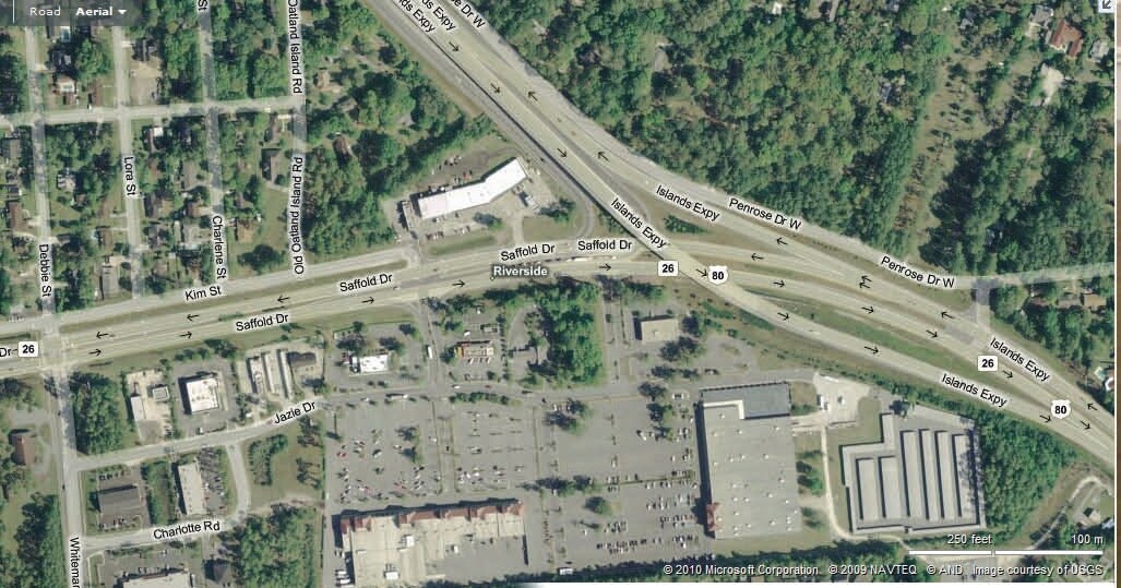 4753 Highway 80, Savannah, GA for sale Aerial- Image 1 of 1