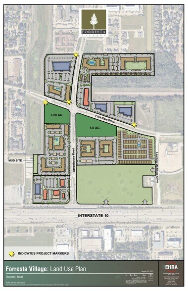 Sec Of Greenhouse Rd & Park Row Dr, Houston, TX for sale - Site Plan - Image 2 of 2