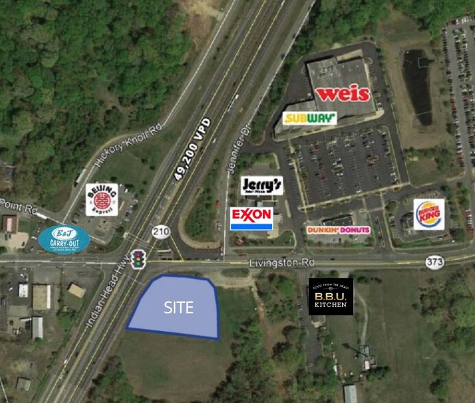 Indian Head Highway & Livingston Rd, Accokeek, MD for sale - Building Photo - Image 1 of 2