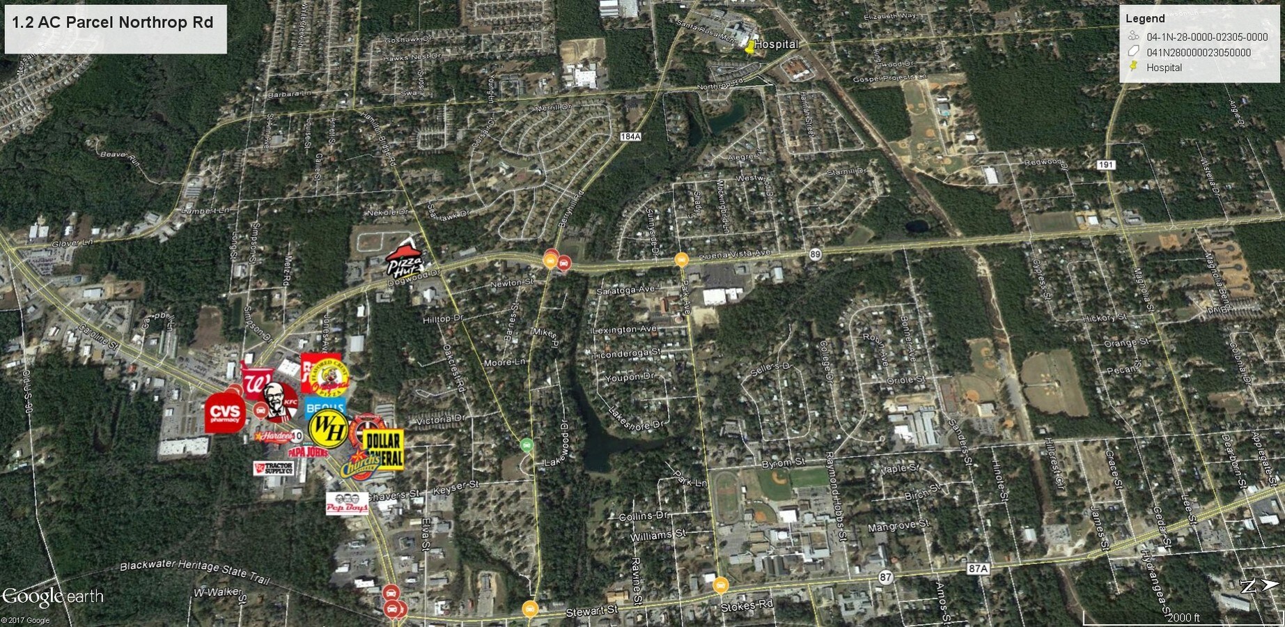 5496 Northrop Rd, Milton, FL 32570