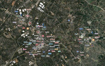 4125 Buford Dr, Buford, GA - AERIAL  map view