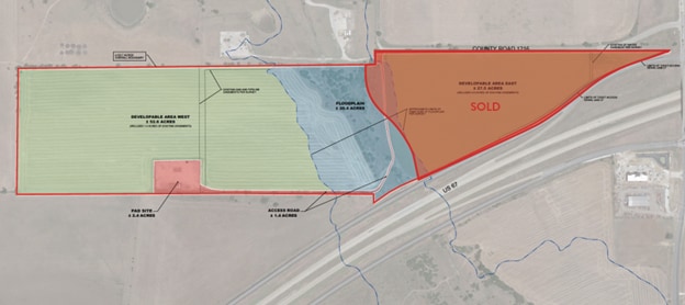 NW Corner of Chisolm & Hwy 67, Cleburne, TX for sale - Aerial - Image 2 of 7