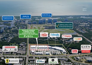 13575-13585 Tamiami Trl N, Naples, FL - AERIAL map view