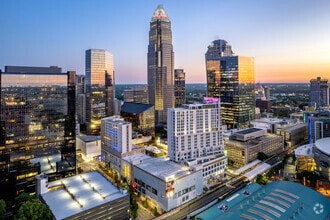 210 E Trade St, Charlotte, NC - AERIAL map view - Image1