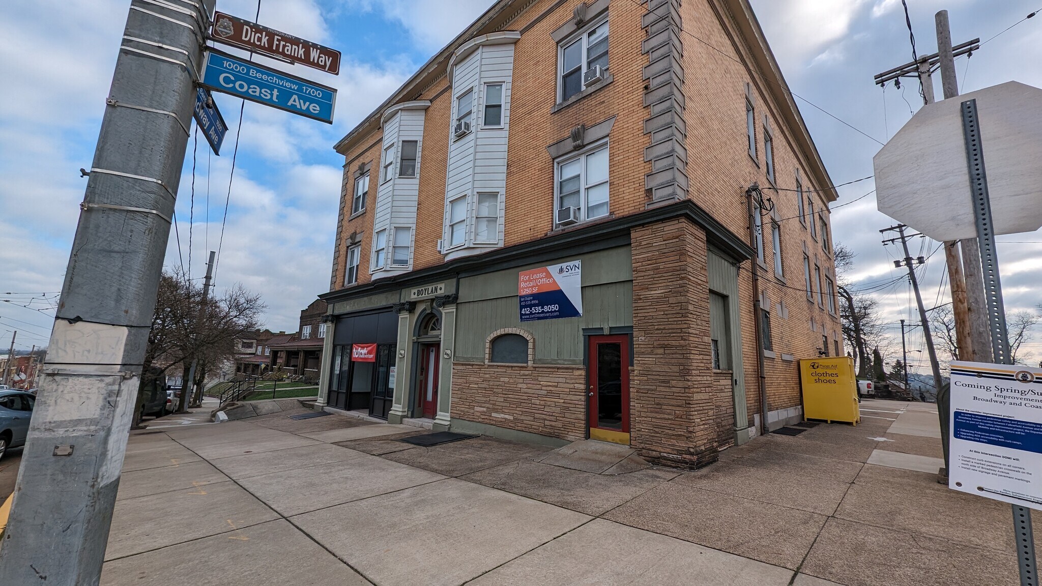 1663-1665 Broadway Ave, Pittsburgh, PA for sale Building Photo- Image 1 of 1