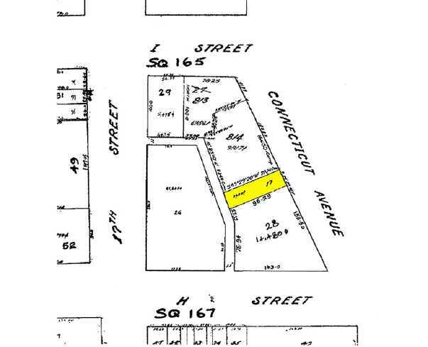 816 Connecticut Ave NW, Washington, DC for lease - Plat Map - Image 2 of 38