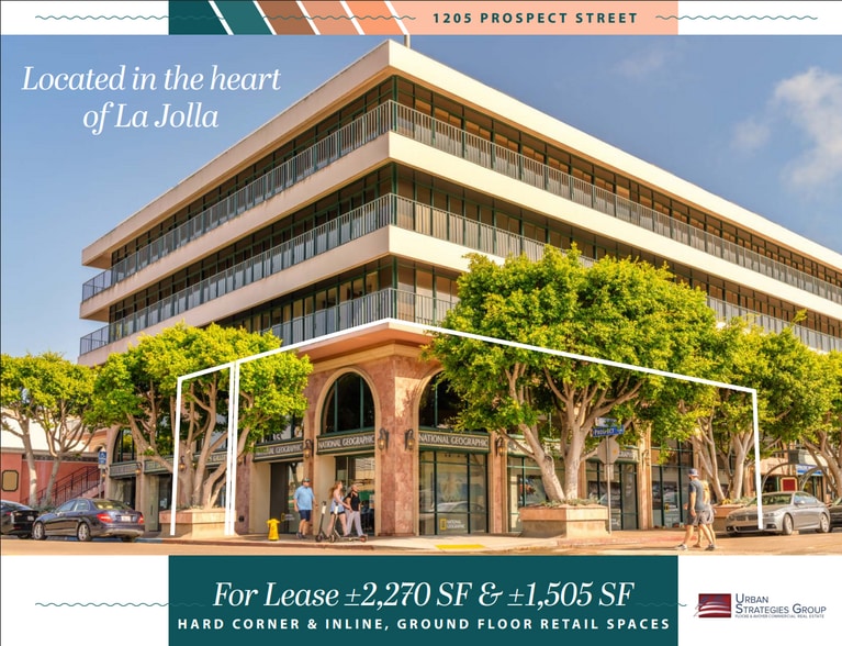 1205-1225 Prospect St, La Jolla, CA for lease - Building Photo - Image 1 of 4