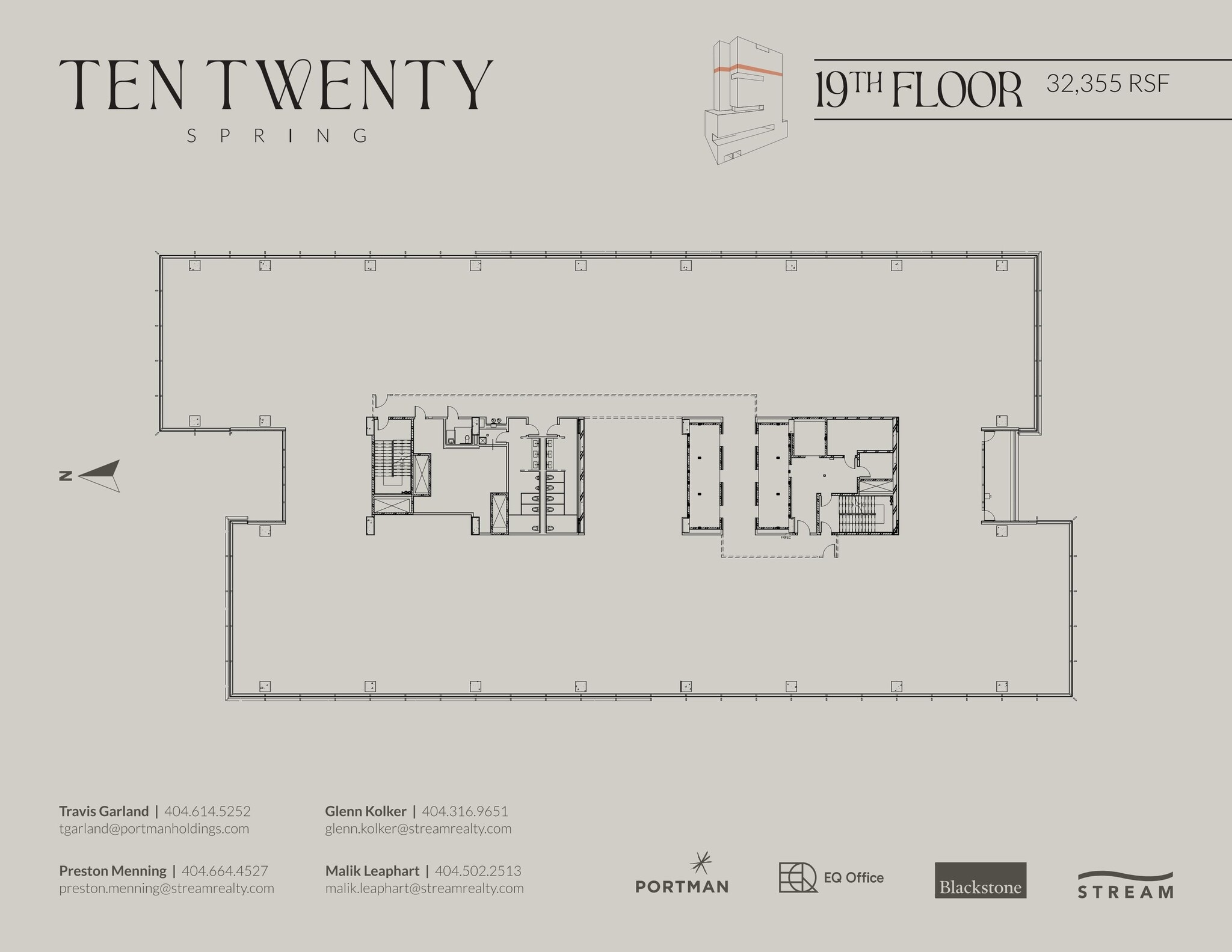 1020 Spring St, Atlanta, GA for lease Floor Plan- Image 1 of 1