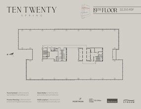 1020 Spring St, Atlanta, GA for lease Floor Plan- Image 1 of 1