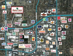 4110 W Interstate 40, Amarillo, TX - aerial  map view