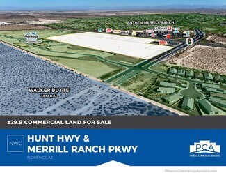 More details for NWC Hunt Highway & Merrill Ranch Parkway, Florence, AZ - Land for Sale