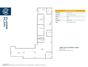 805 SW Broadway, Portland, OR for lease Floor Plan- Image 1 of 1