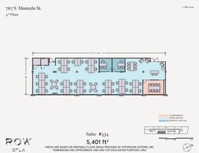 777 S Alameda St, Los Angeles, CA for lease Floor Plan- Image 1 of 1
