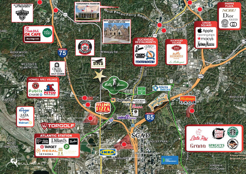 ±2.84 Acre Residential Site | Buckhead portfolio of 3 properties for sale on LoopNet.com - Building Photo - Image 3 of 6