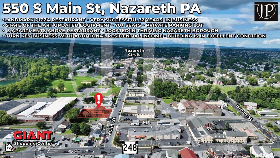 550 S Main St, Nazareth, PA for sale - Building Photo - Image 1 of 72