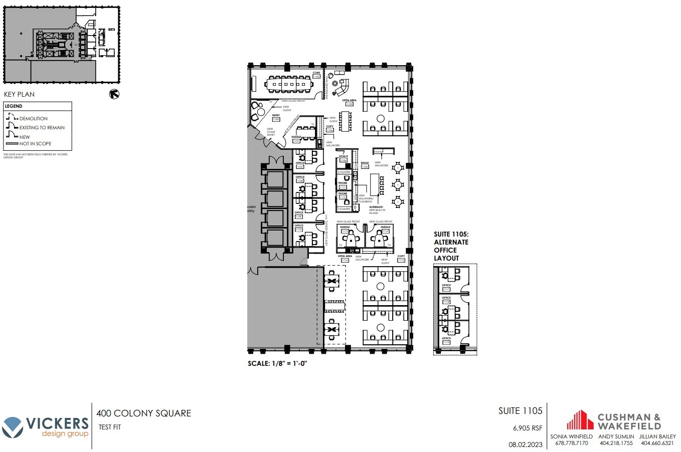 1175 Peachtree St NE, Atlanta, GA for lease Floor Plan- Image 1 of 1